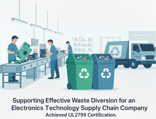 Supporting Effective Waste Diversion for an Electronics Technology Supply Chain Company